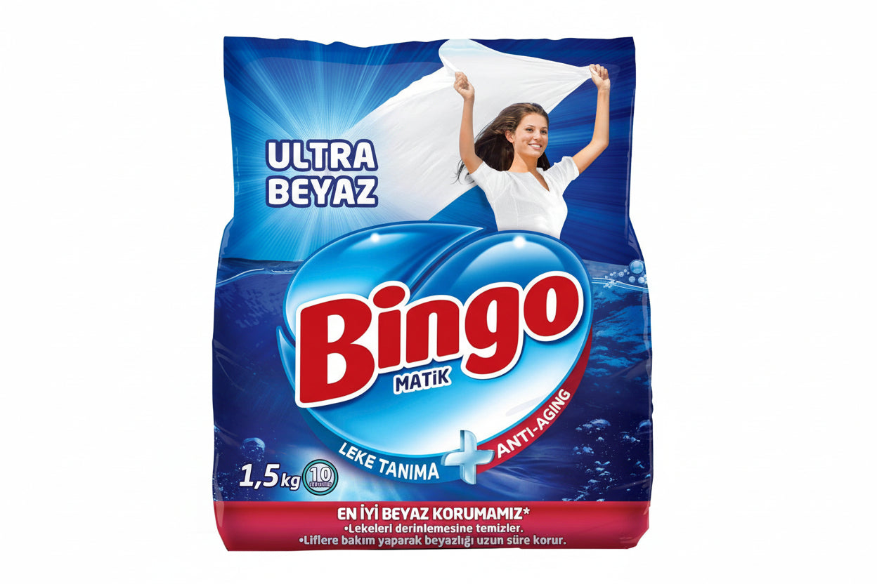 Bingo Matik 1.5 Kg Ultra Beyaz - Batman Sanal Market