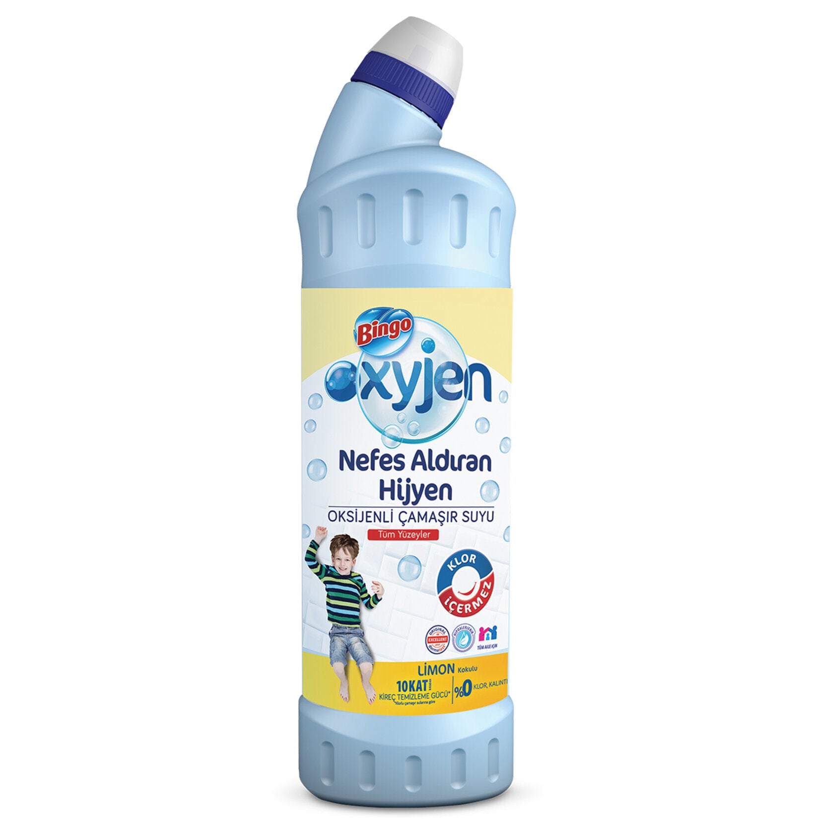 Bingo Oksijenli Çamaşır Suyu Limonlu 750 ml - Batman Sanal Market