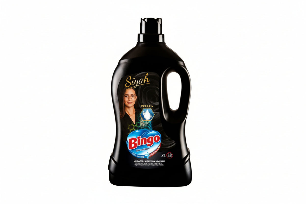 Bingo Sıvı Deterjan 3 L (Siyah) - Batman Sanal Market