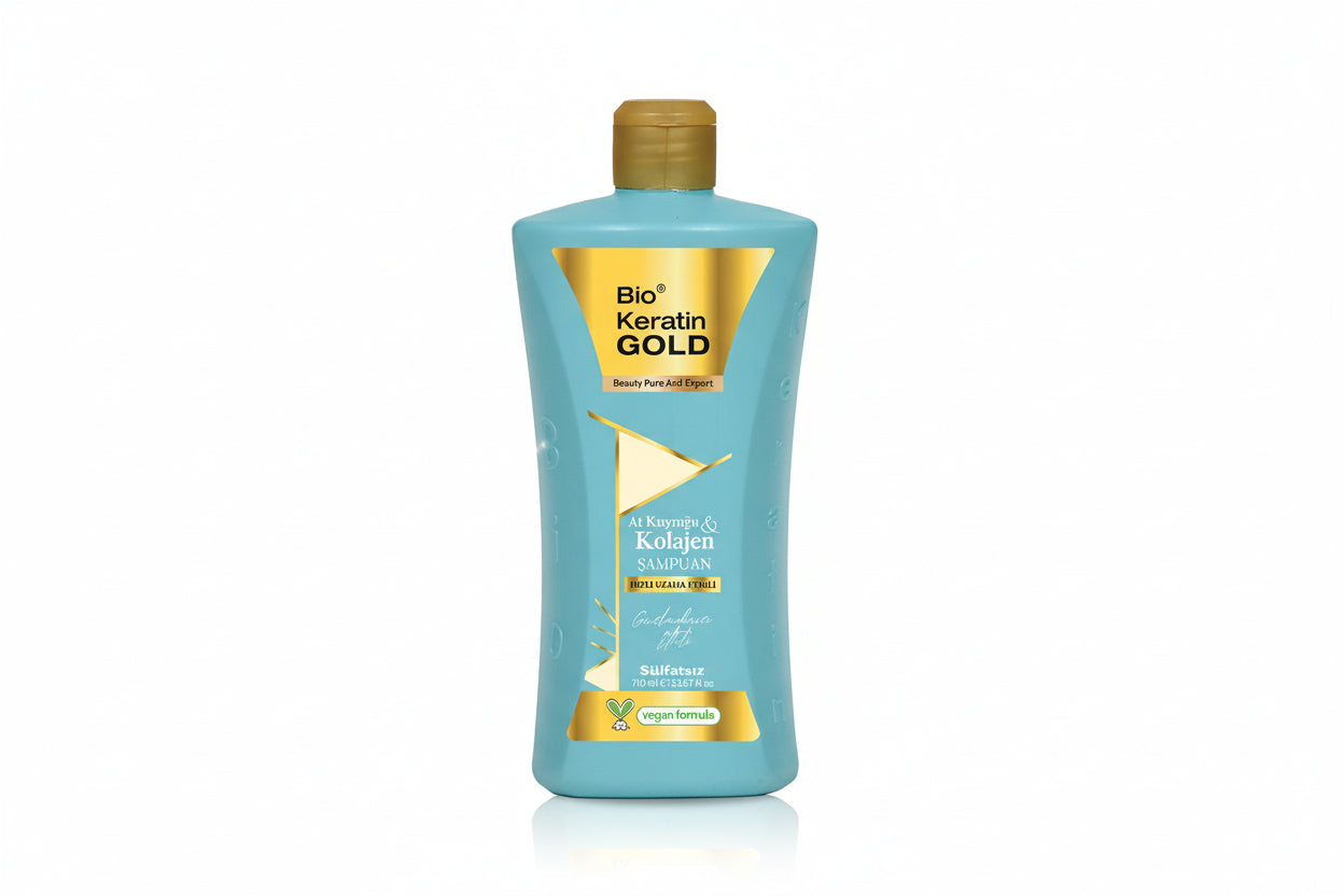 BIO KERATIN GOLD Şampuan At Kuyruğu & Kolajen 700 ML - Batman Sanal Market