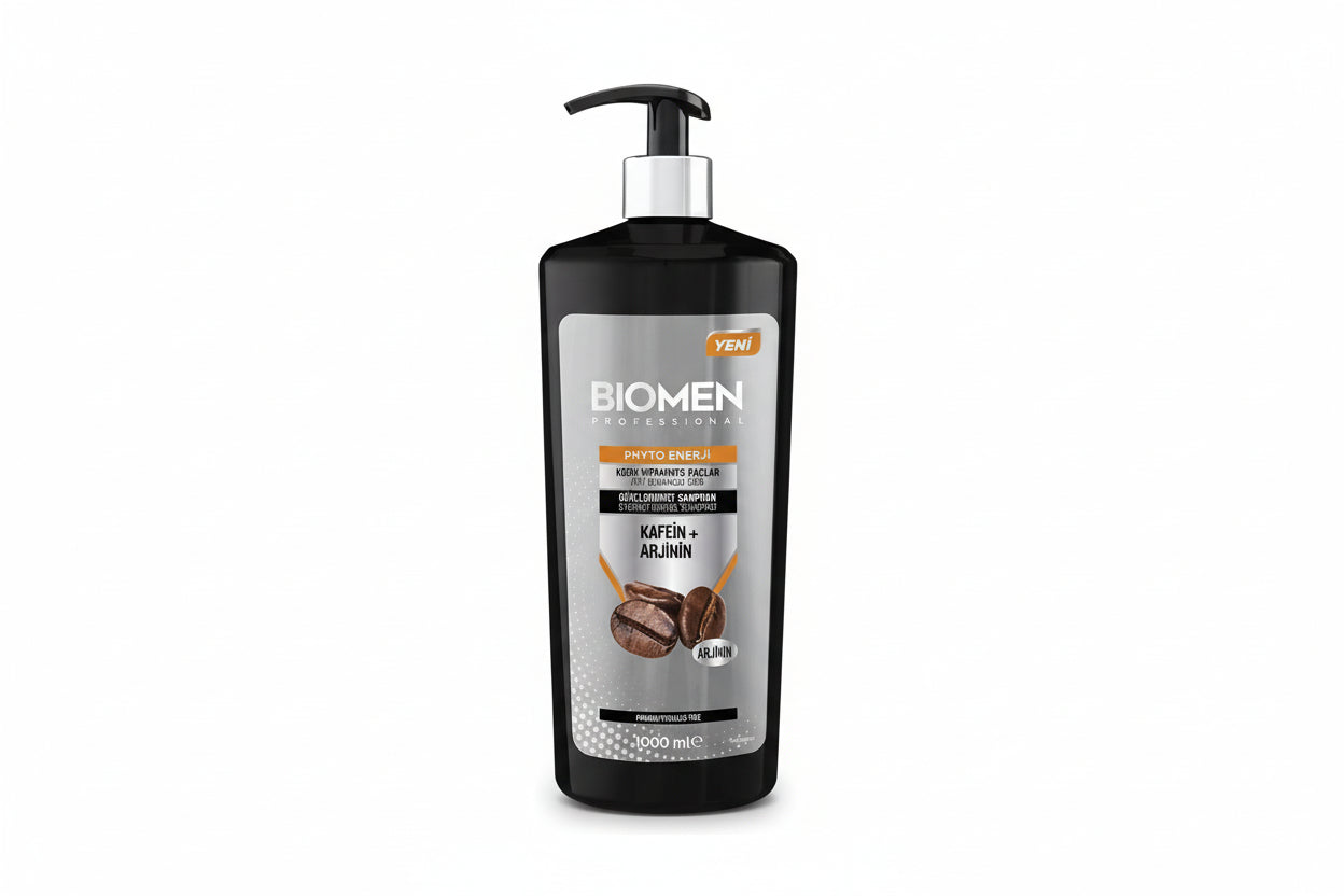 Biomen Kuru Yıpranmış Saçlar Kafeinli Şampuan 1000 ml - Batman Sanal Market