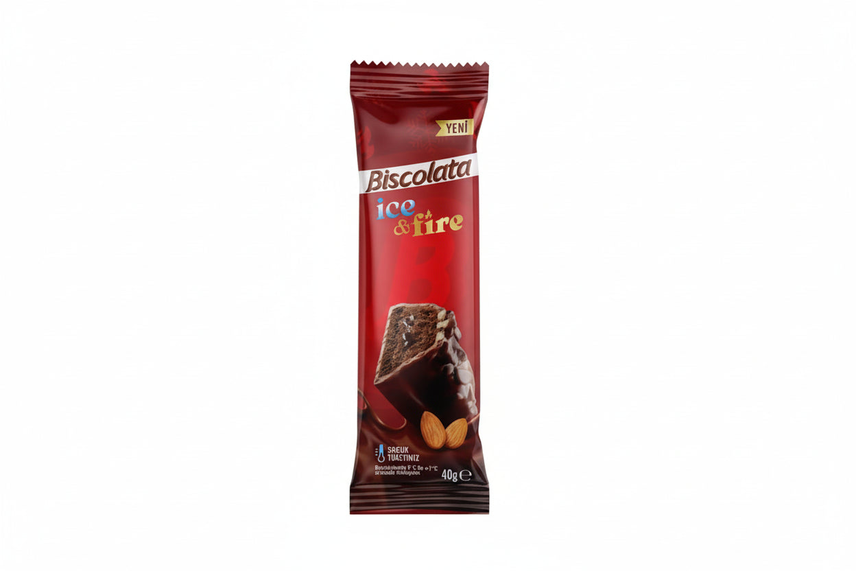 Biscolata Ice & Fire Dolgulu Kek 40 Gr - Batman Sanal Market