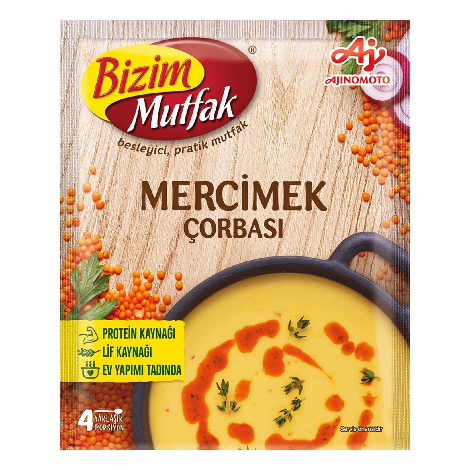 Bizim Çorba Mercimek 65 Gr - Batman Sanal Market