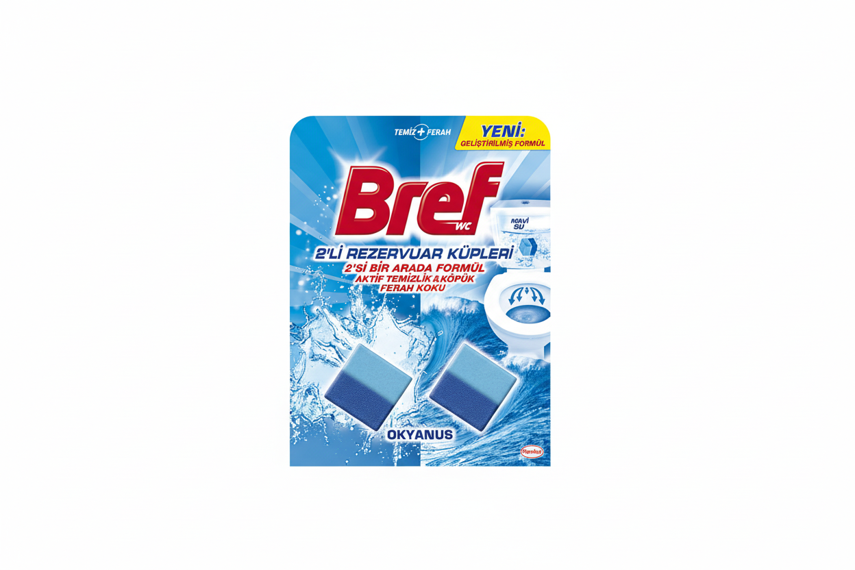 BREF Temizleme Küpü 50 Gr X 2 - Batman Sanal Market