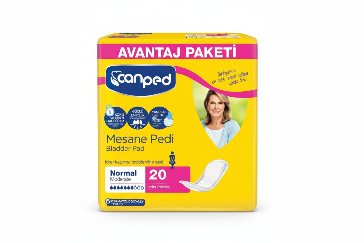 CANPED Mesane Pedi Normal M (20 Adet) - Batman Sanal Market