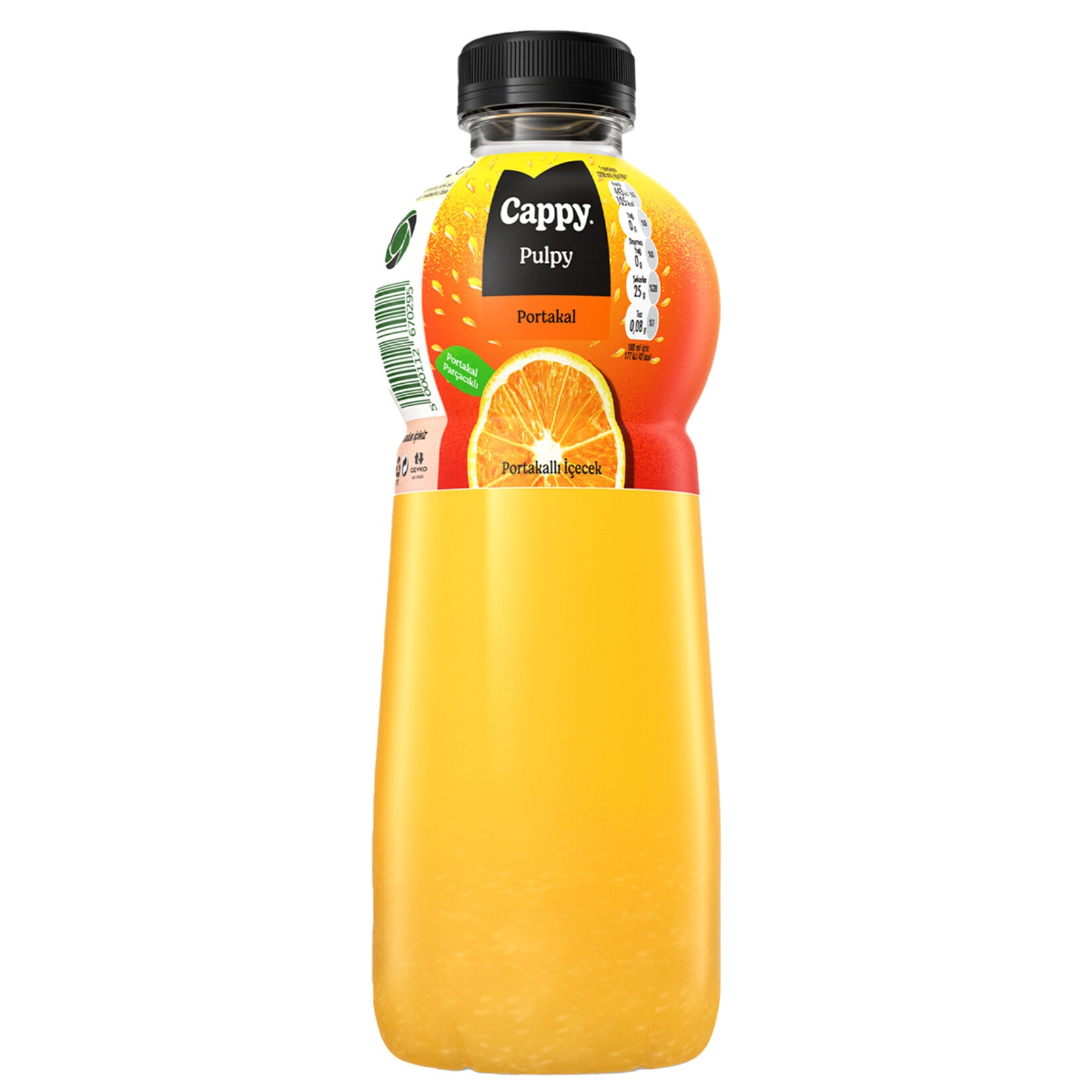 Cappy 1 Litre Portakal Suyu