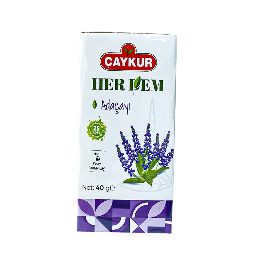 Çaykur Bitkisel Çay Adaçayı 40 Gr