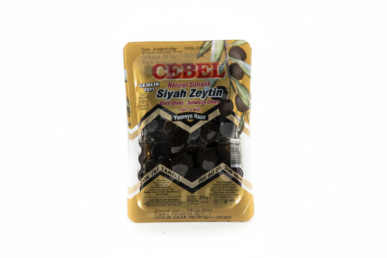 Cebel Siyah Zeytin İri 200 Gr - Batman Sanal Market