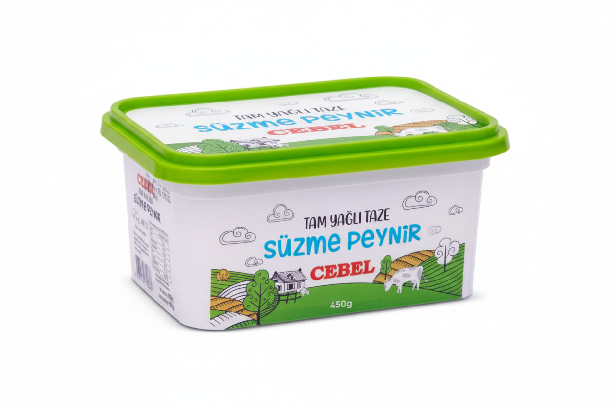 Cebel Süzme Peynir 450 Gr