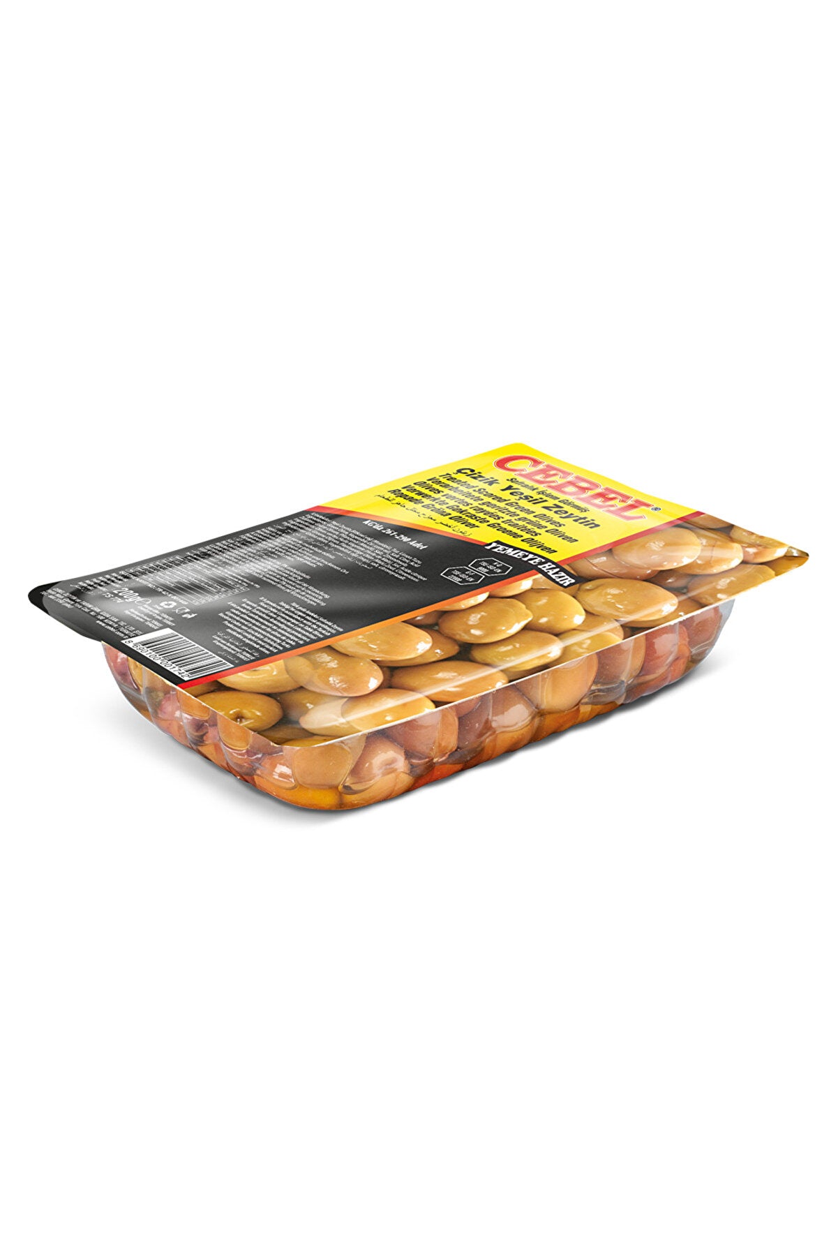 Cebel Yeşil Zeytin Çizik 200 Gr