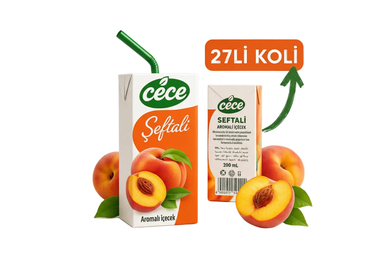 Cece Şeftali Meyve Suyu 27'li