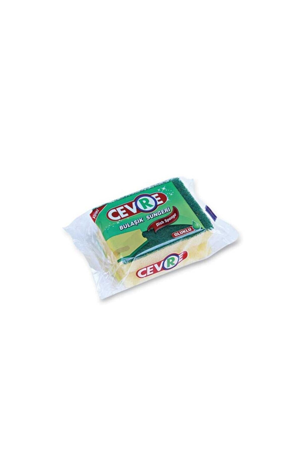 Çevre Bulaşık Süngeri Oluklu Tekli