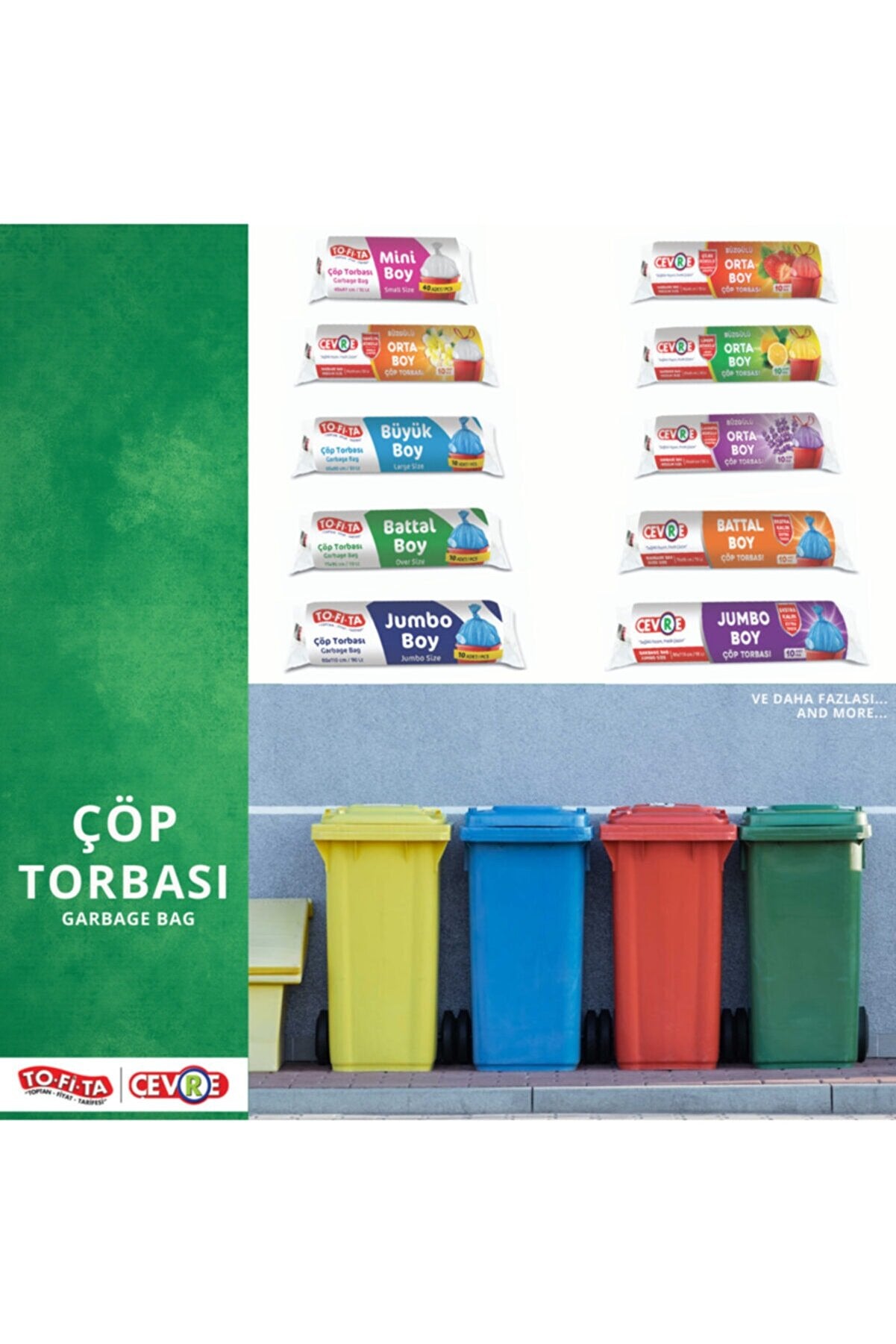 Çevre Çöp Torbası Kalın Battal - Batman Sanal Market