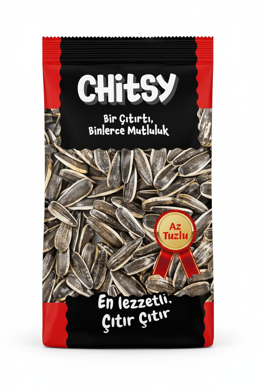 Chitsy Az Tuzlu Kavrulmuş Ay Çekirdeği 170gr - Batman Sanal Market