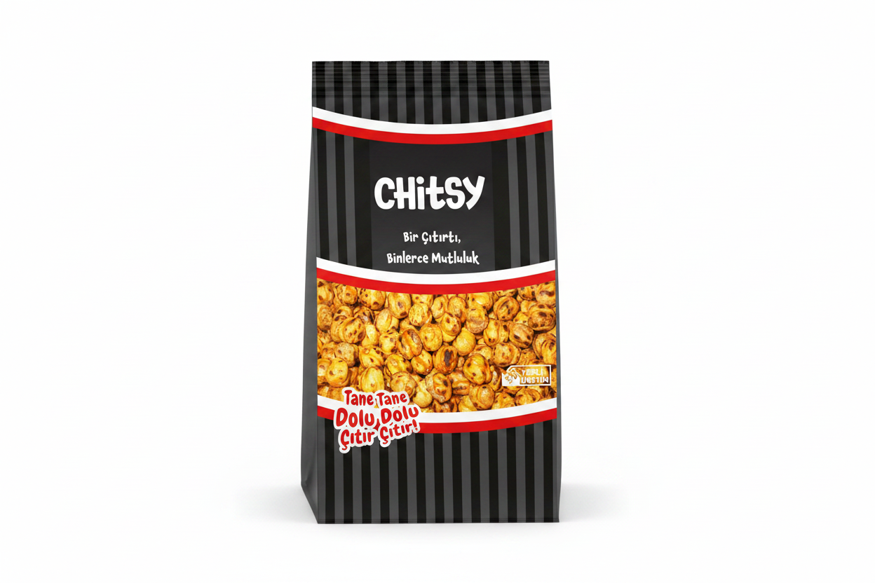 Chitsy Kavrulmuş Sarı Leblebi 300 Gr - Batman Sanal Market