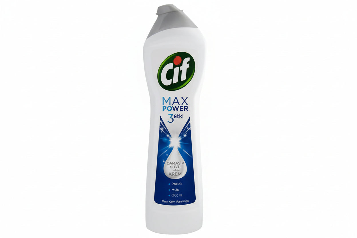 Cif Krem 450 ml Max Power 3 Etki Mavi Çam - Batman Sanal Market