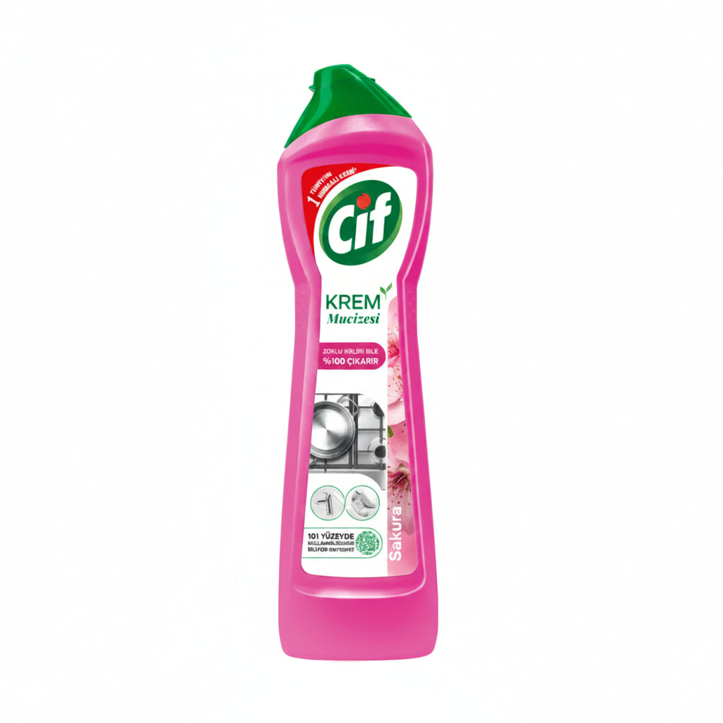 Cif Krem 500 Ml Sakura - Batman Sanal Market