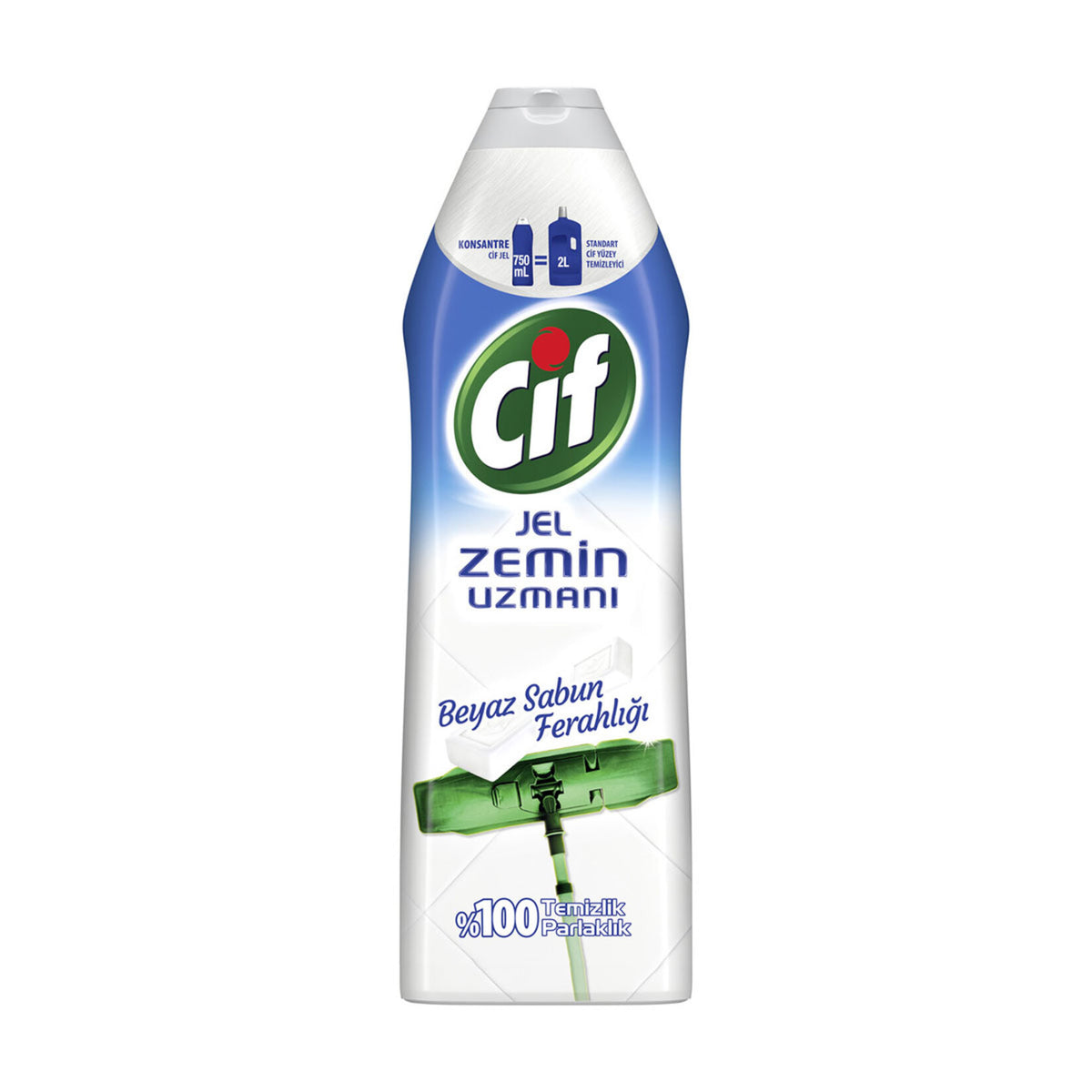Cif Zemin Uzmanı 750 ml Beyaz Sabunlu - Batman Sanal Market