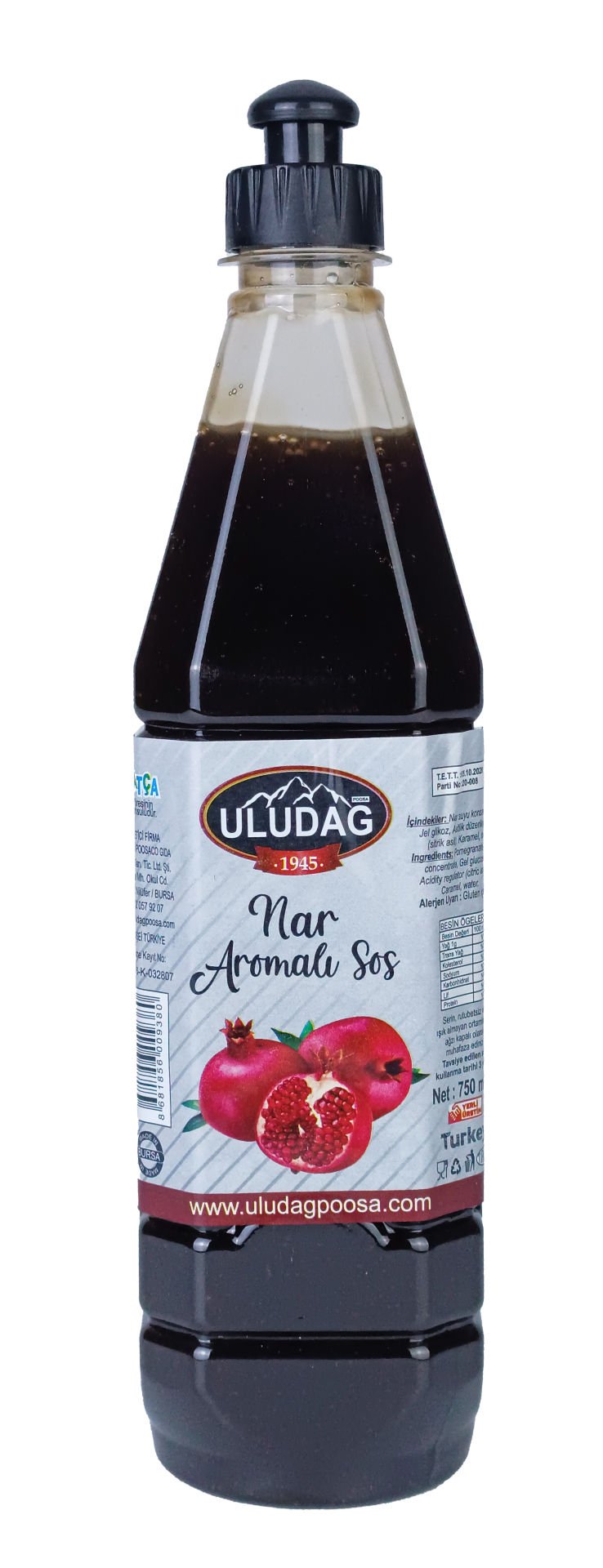 City Kent Nar Ekşi Sosu 750 Ml - Batman Sanal Market