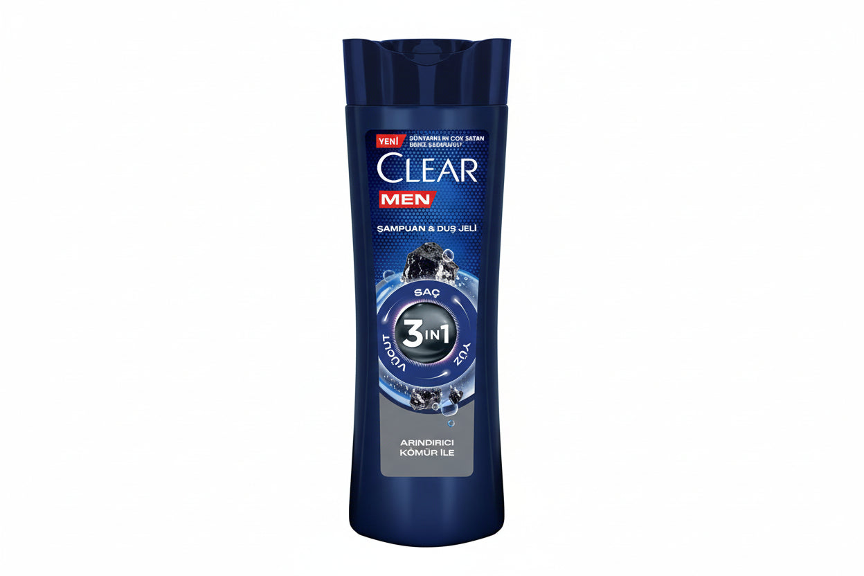 Clear Men Şampuan & Duş Jeli Mentol 350 Ml