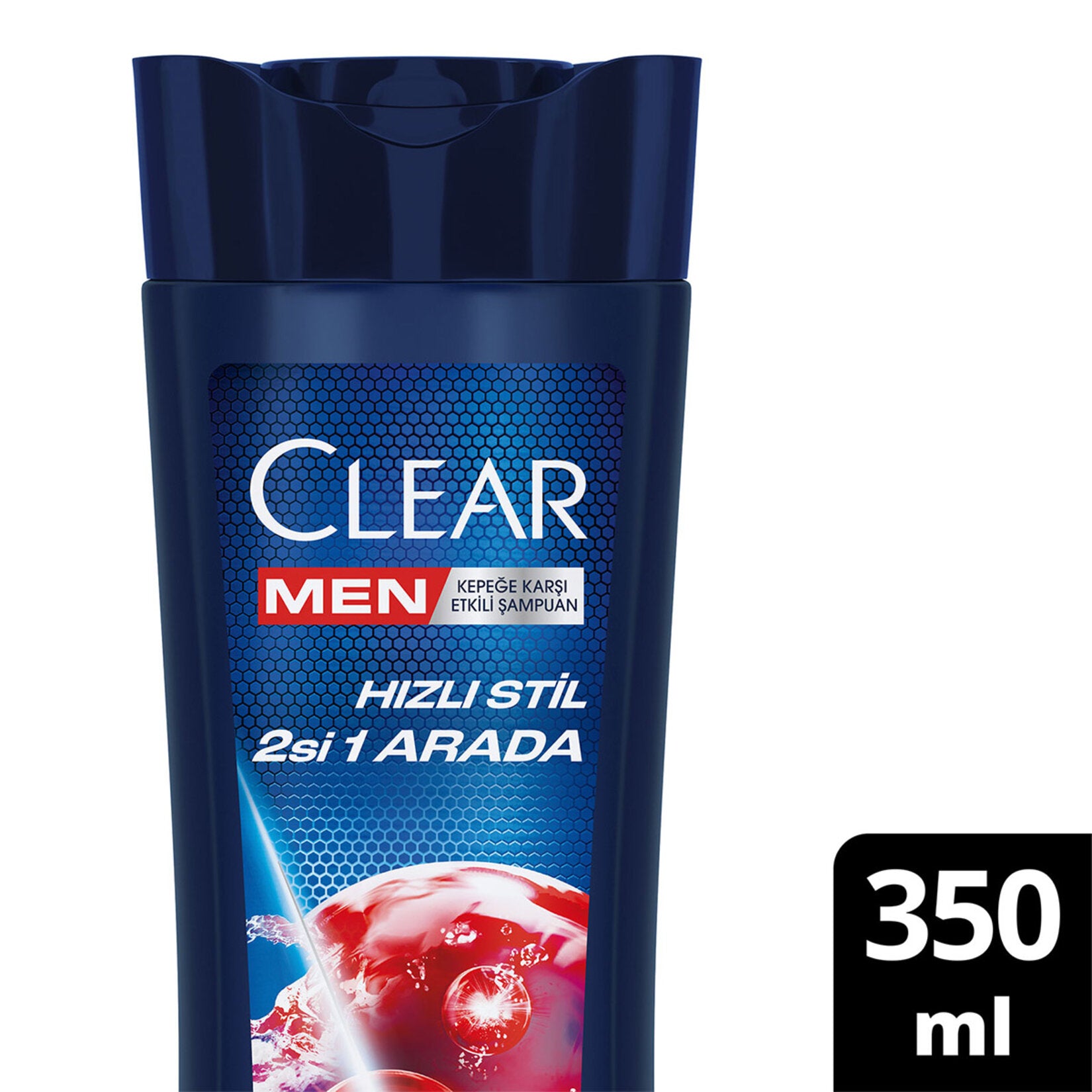 Clear Men Şampuan Hızlı Stil 2si 1 Arada 350 Ml