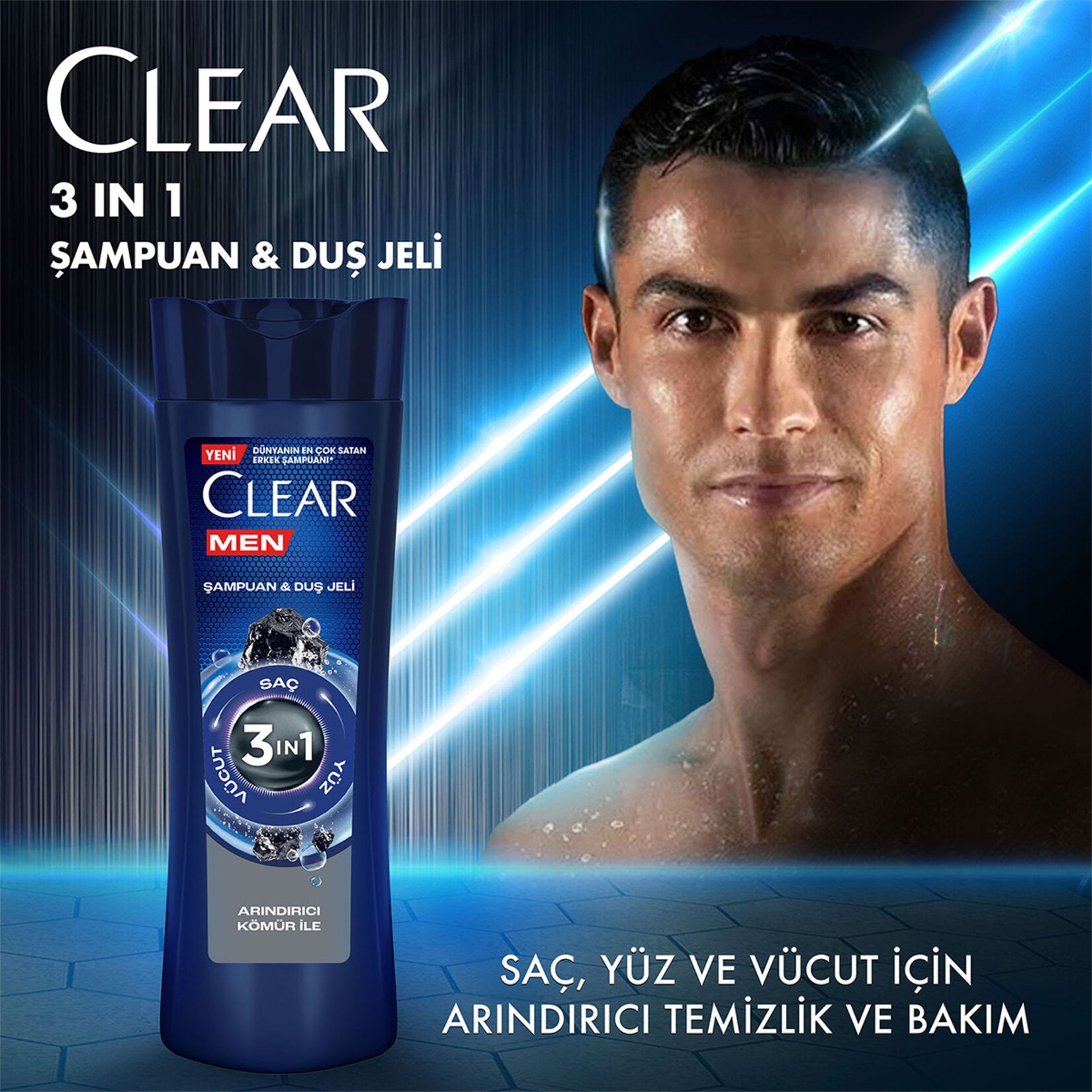 CLEAR MEN Ultra Günlük Arınma Şampuanı 350 ml - Batman Sanal Market