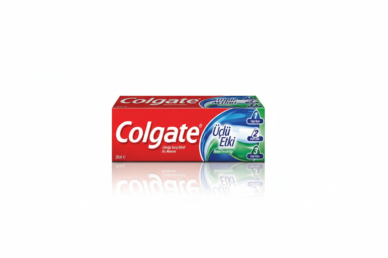 Colgate 3'lü Etki Diş Macunu 50 Ml