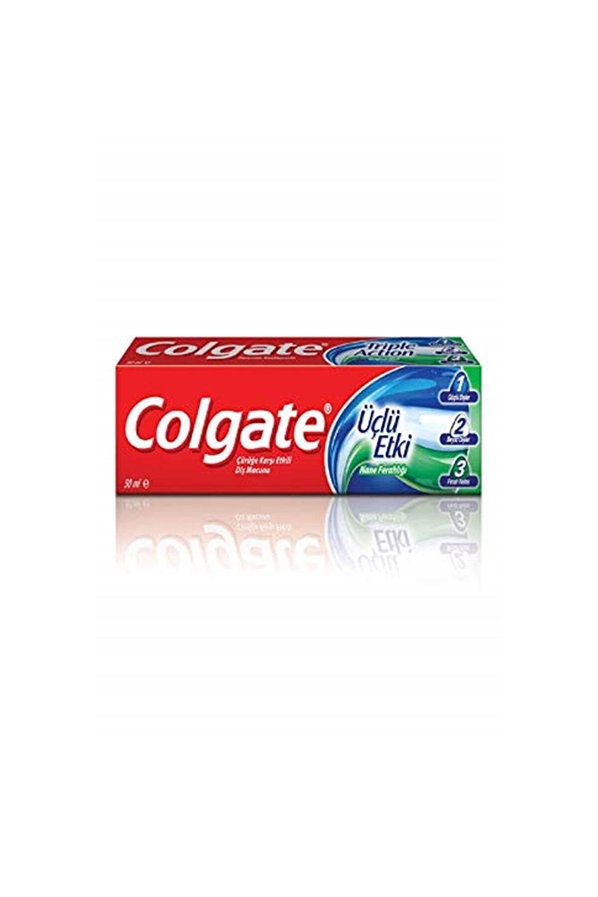 Colgate 3'lü Etki Diş Macunu 50 Ml