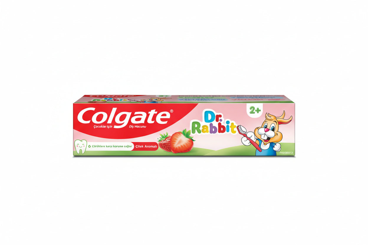 Colgate Dr. Rabbit Çilek Diş Macunu 50 ml - Batman Sanal Market