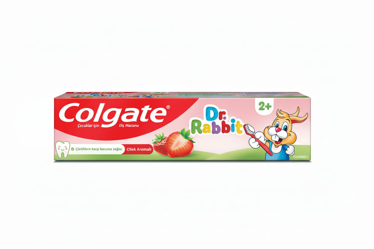 Colgate Dr. Rabbit Çilek Diş Macunu 50 ml - Batman Sanal Market