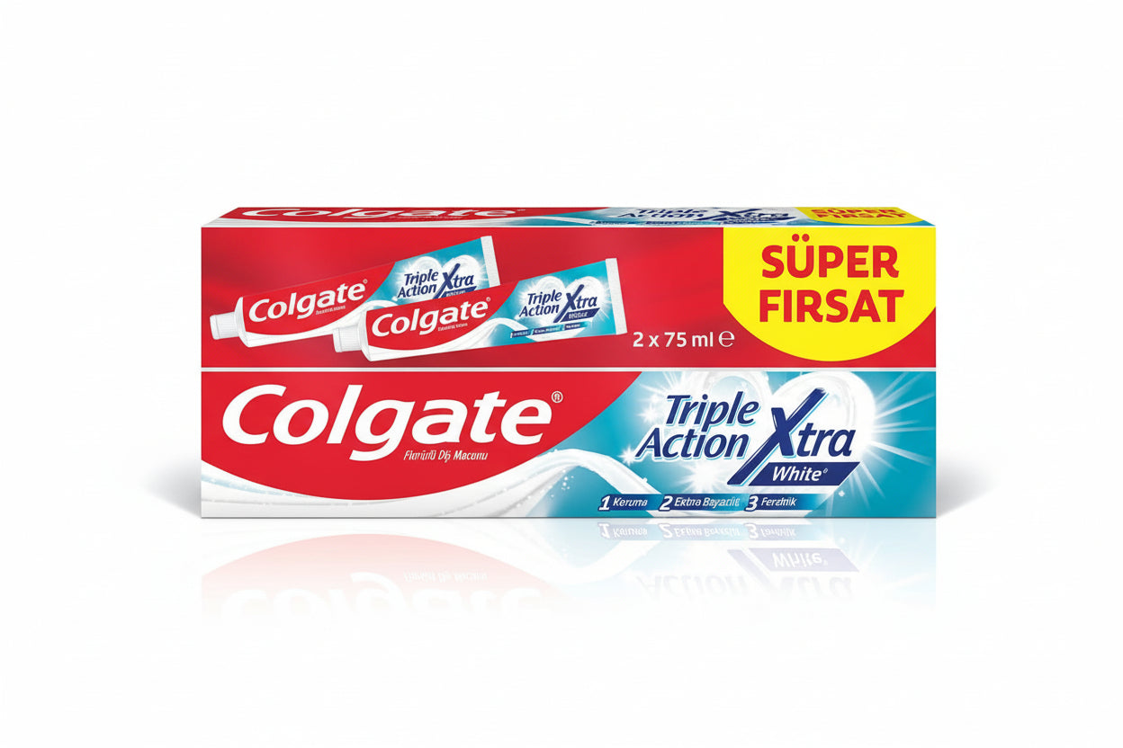 Colgate Extra White Diş Macunu 2x75 Ml