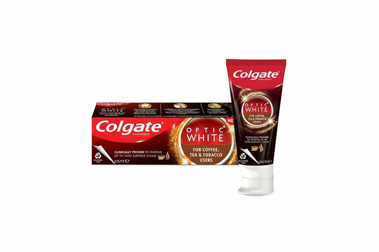Colgate Optic White Çay & Sigara Diş Macunu 125 Ml