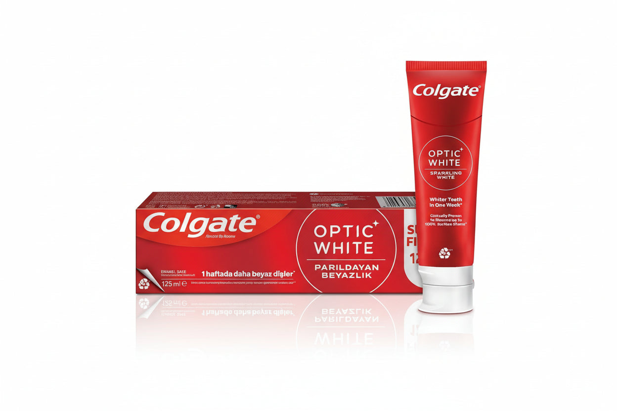 Colgate Optik White Parıldayan Beyazlık Diş Macunu 125ml