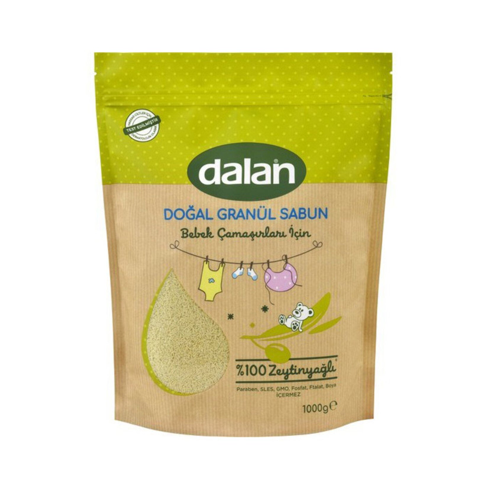 DALAN Doğal Granül Matik Sabun 1000 Gr Zeytin Mucizesi - Batman Sanal Market