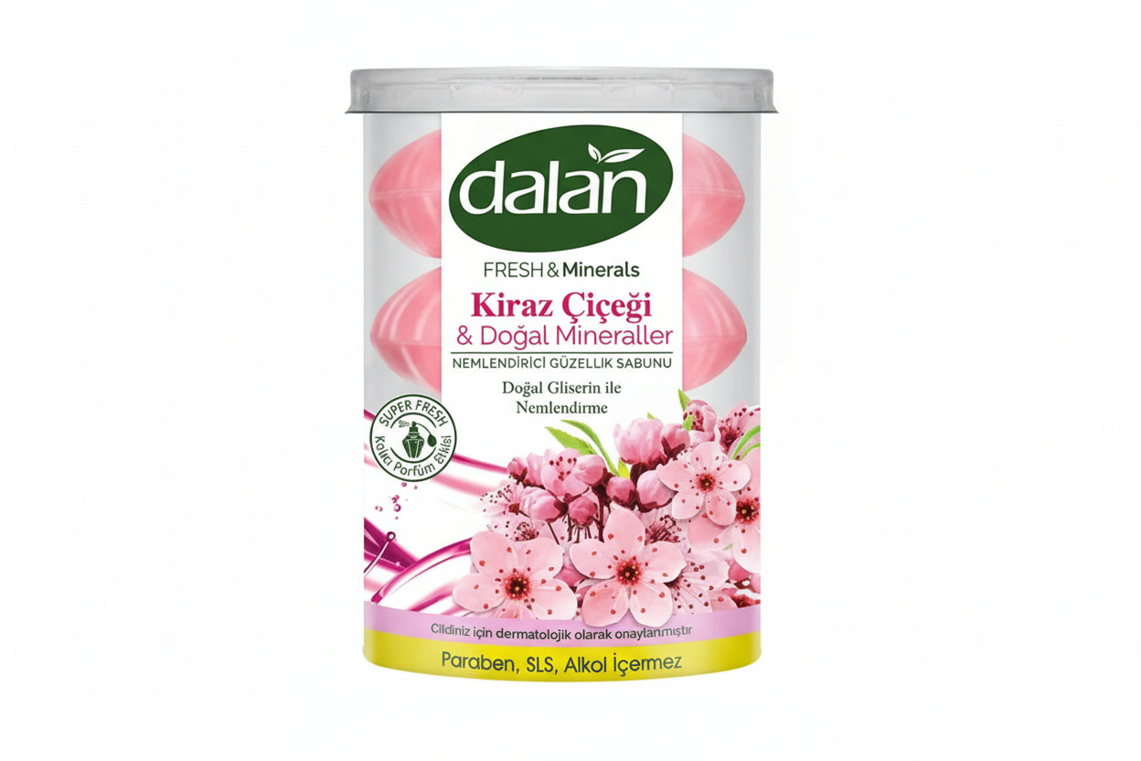 DALAN FRESH SABUN KİRAZ ÇİÇEĞİ 4X110 KUTU - Batman Sanal Market