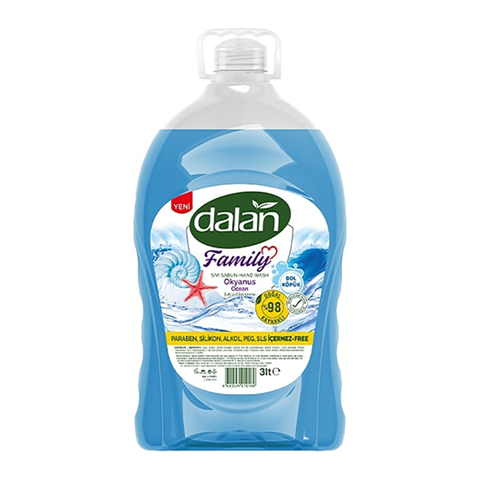 DALAN Sıvı Sabun Okyanus 3 L - Batman Sanal Market
