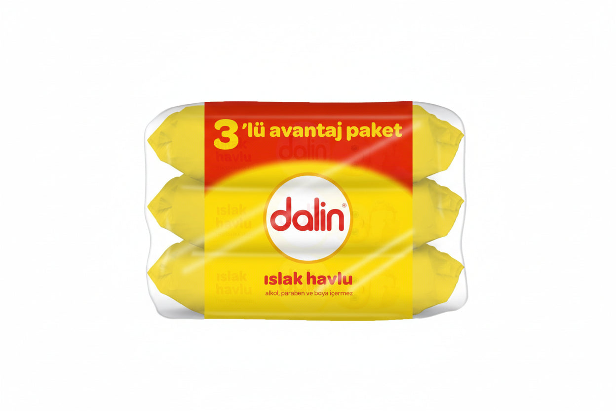 Dalin Islak Havlu 3x56'lı