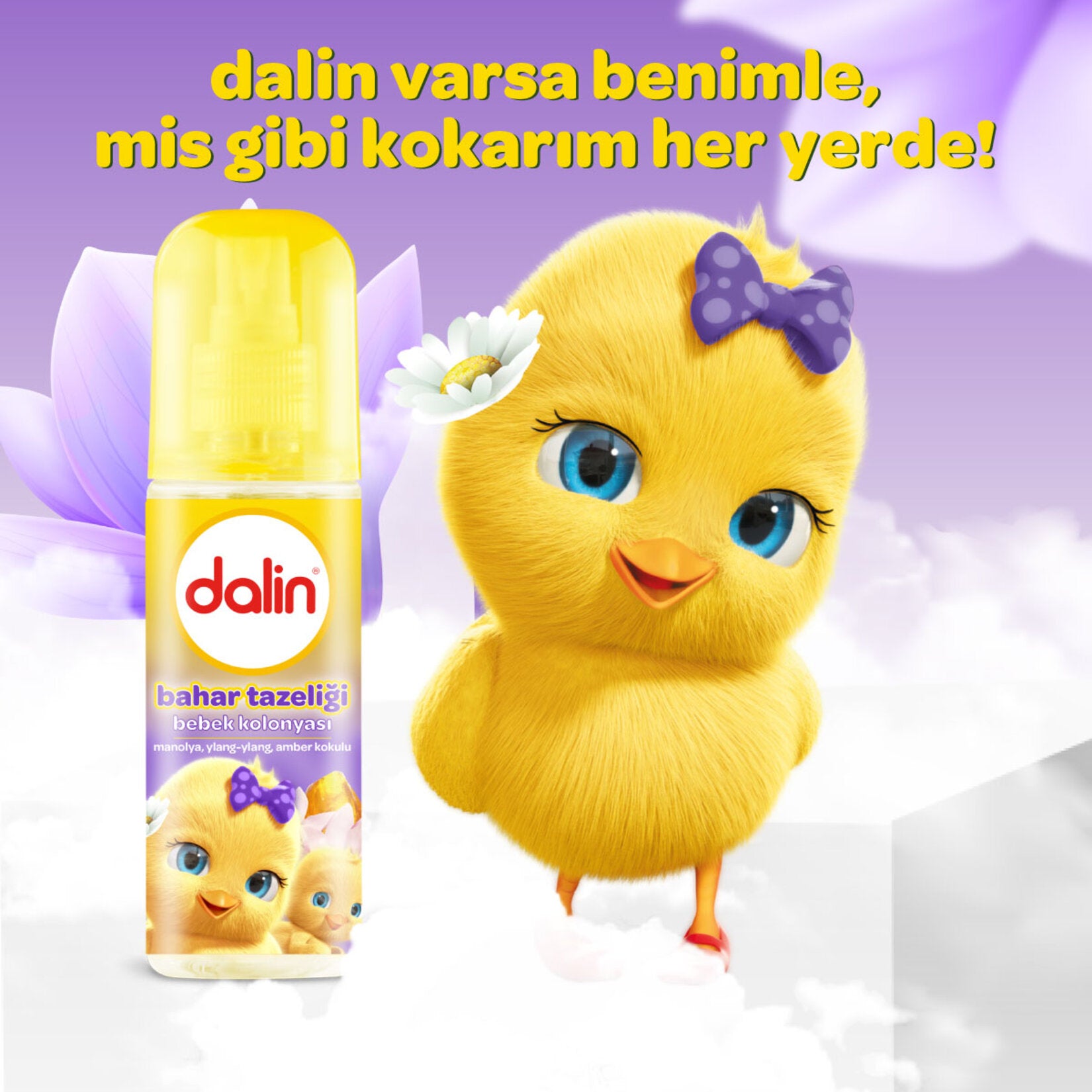 DALİN KOLONYA BAHAR TAZELİĞİ 150 ML - Batman Sanal Market
