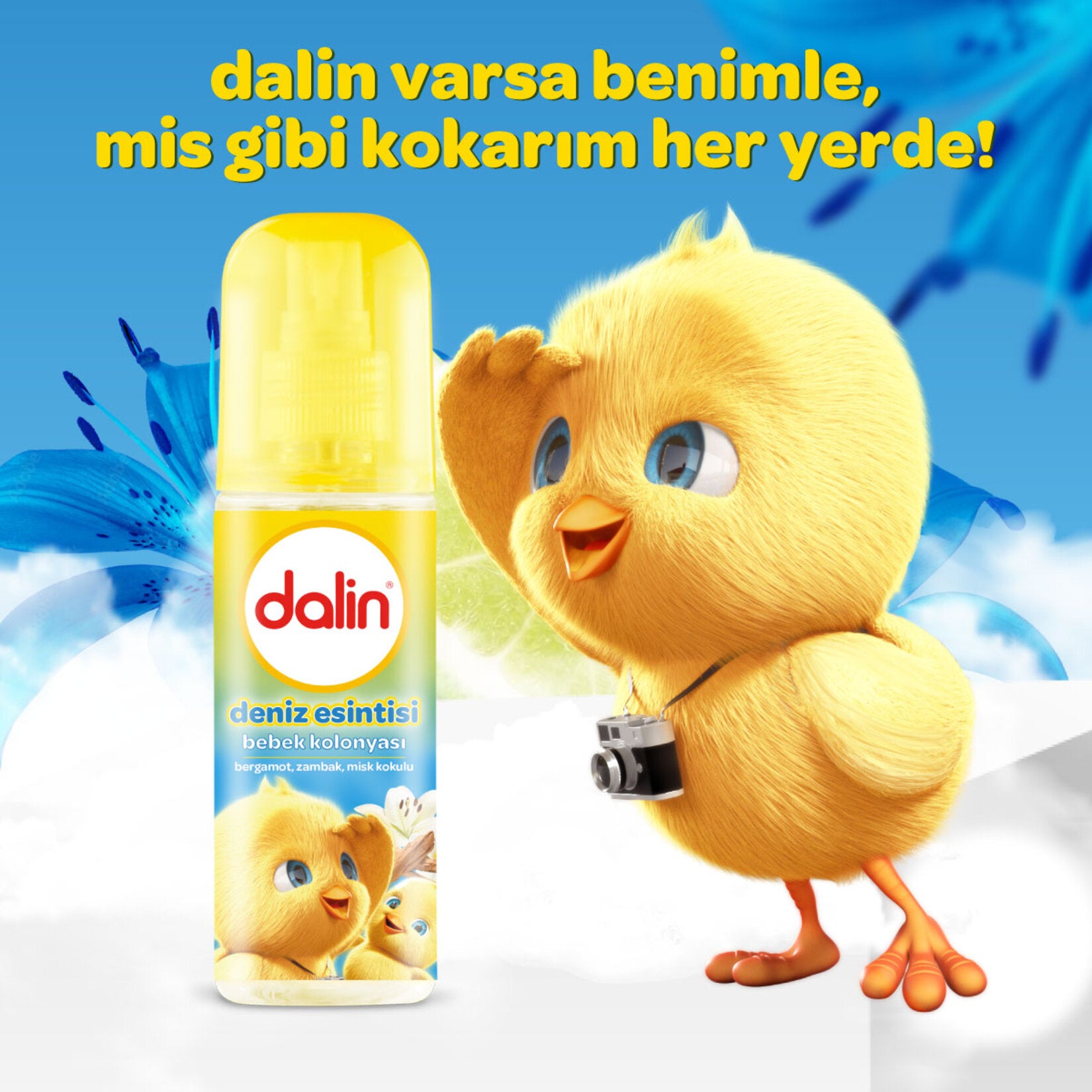 DALİN KOLONYA DENİZ ESİNTİSİ 150 ML - Batman Sanal Market
