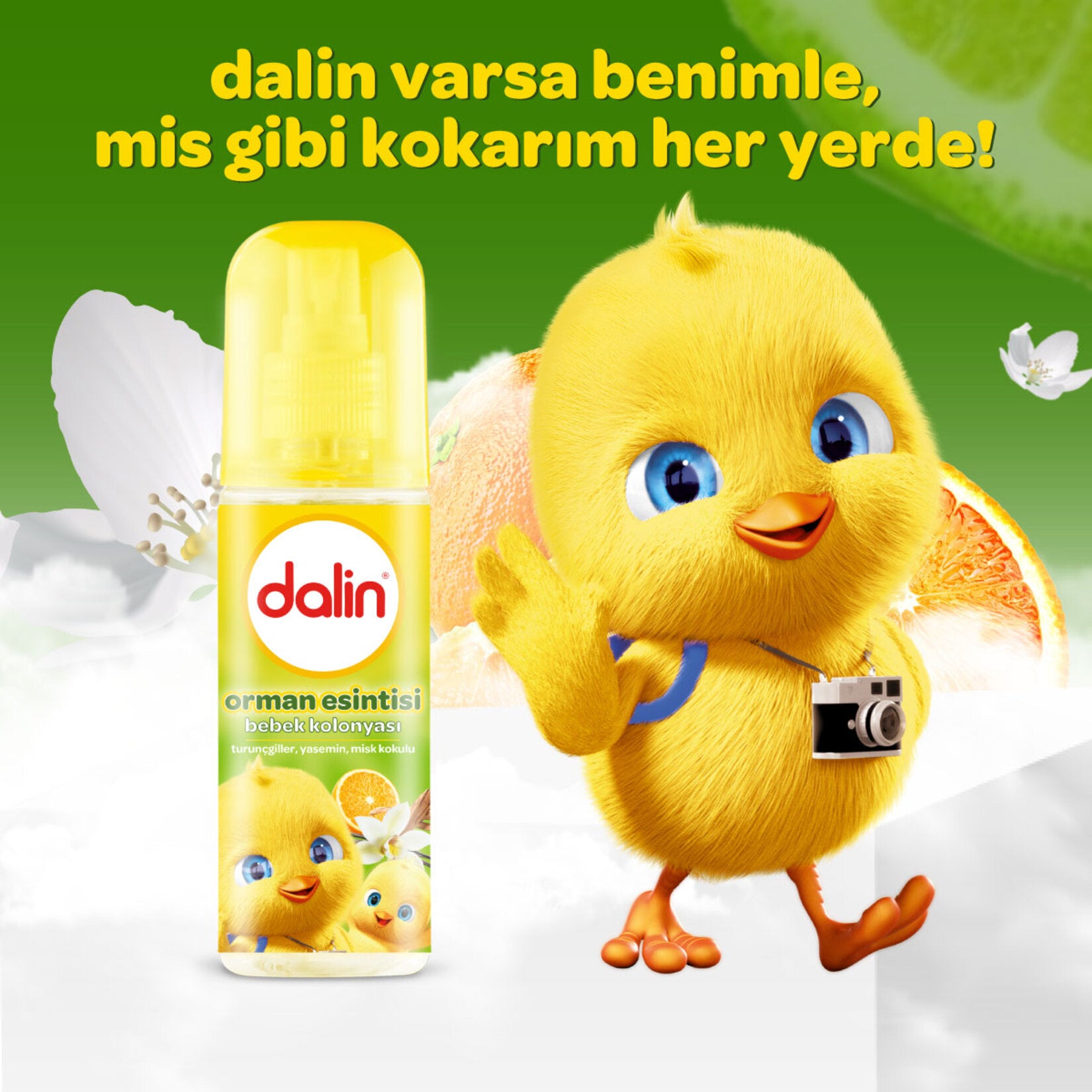 DALİN Kolonya Orman 150 ML - Batman Sanal Market