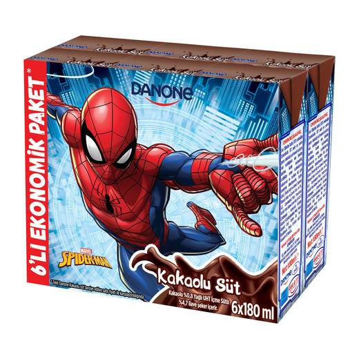 Danone Çikolatalı Süt 6'lı Paket - Batman Sanal Market