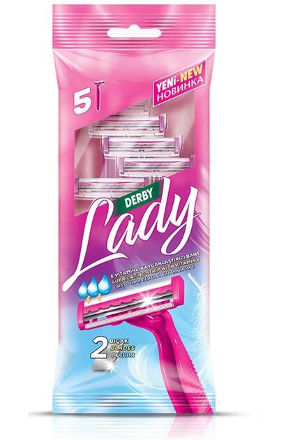 Derby Tıraş Bıçağı Lady (5'li) - Batman Sanal Market