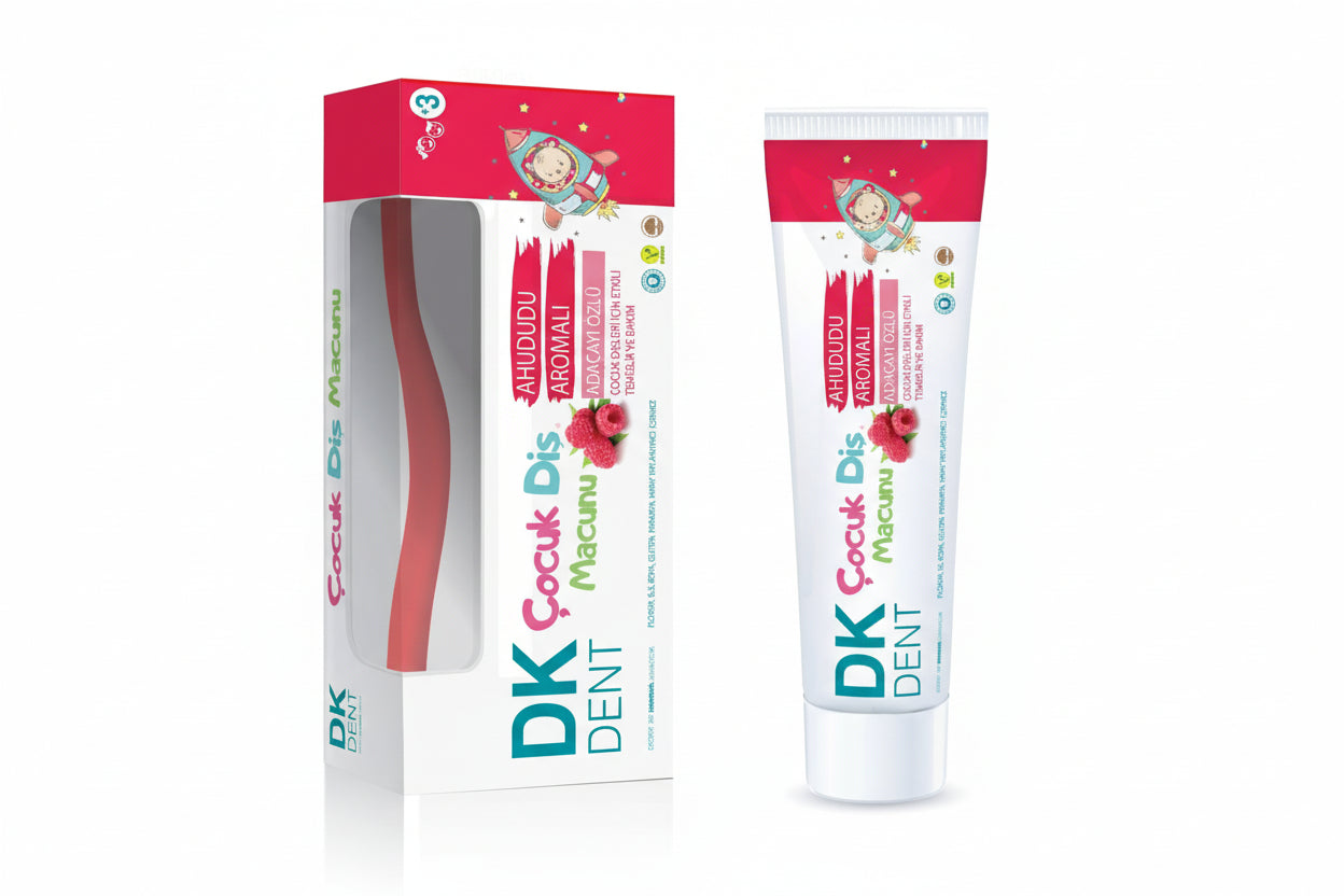 DERMOKİL DK DENT ÇOCUK DİŞ MACUNU 50 ML+DİŞ F.AHUDUDU - Batman Sanal Market