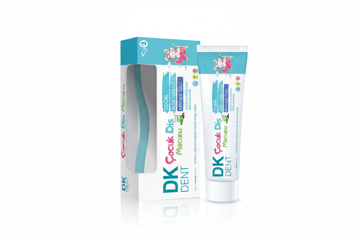 Dermokil Dk Dent Çocuk Diş Macunu 50 Ml Natural - Batman Sanal Market