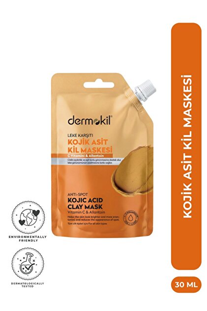 Dermokil Kil Maskesi Soyulabilir Kojik Asit 30 Ml - Batman Sanal Market