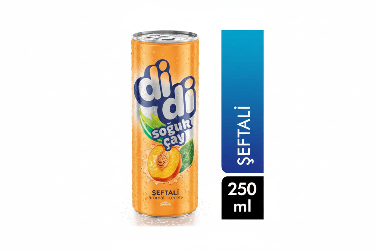 DİDİ Soğuk Çay Şeftali 250 ML - Batman Sanal Market