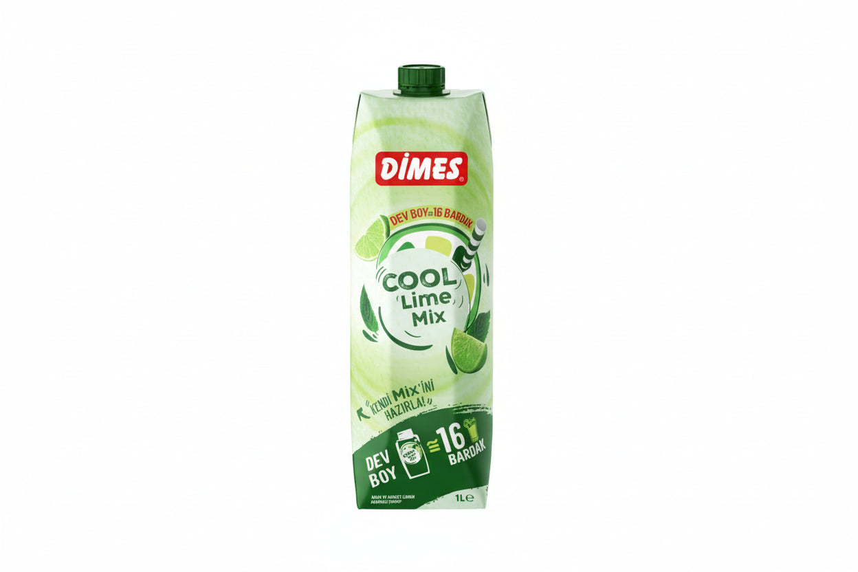 Dimes Cool Lime Özlü 1 L