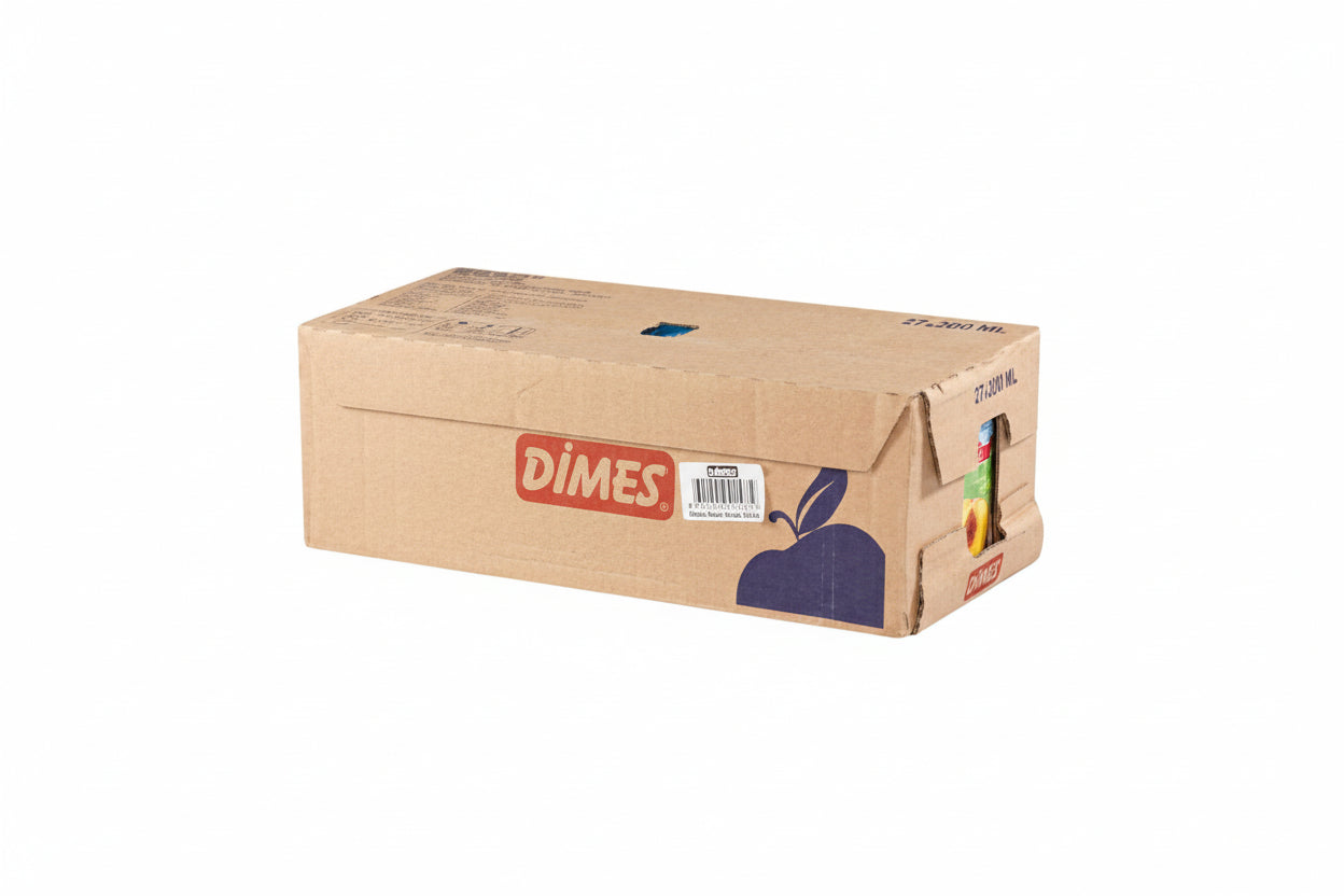 DİMES Meyve Suyu 200 ml Şeftali Nektarı (Koli) - Batman Sanal Market