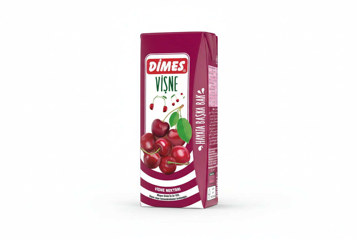 Dimes Meyvesuyu 200 Ml Vişne