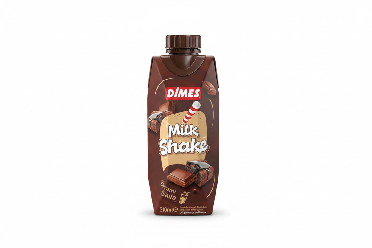 DİMES Milkshake Brownili 310ml - Batman Sanal Market